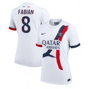 Paris Saint-Germain Fabian Ruiz #8 Bortatröja Dam 2024-25 Kortärmad